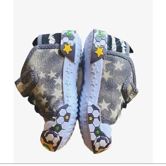 Chulis Footwear Gray Ruby Kids Sneaker  Size: Infant  3 - Picture 9 of 10